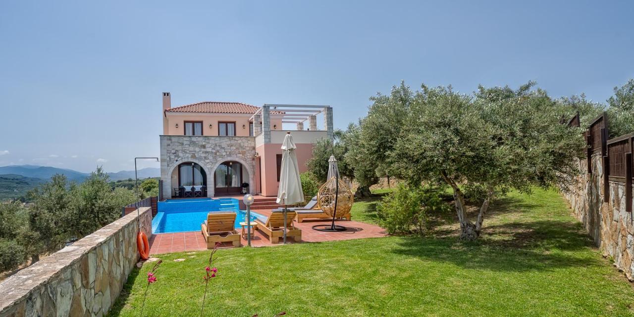 Villa Katerina With Eco Heated Pool Spiliá Екстериор снимка