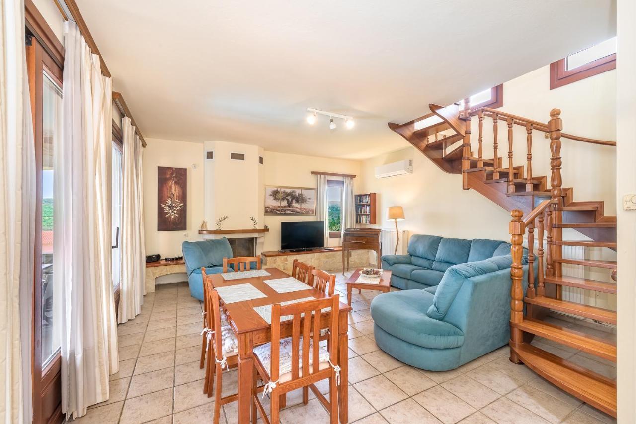 Villa Katerina With Eco Heated Pool Spiliá Екстериор снимка