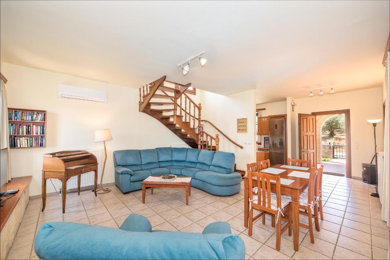 Villa Katerina With Eco Heated Pool Spiliá Екстериор снимка